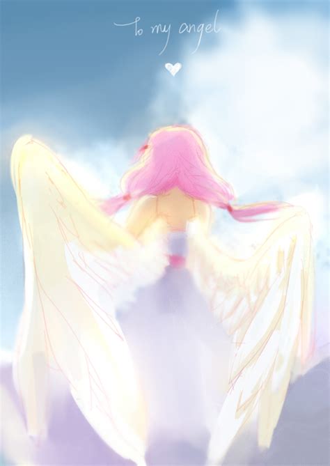 Safebooru 1girl Angel Wings Back Bare Shoulders Blue Sky Guilty Crown Hair Ornament Long Hair