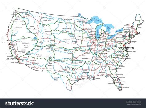 Printable Detailed Map Of The United States Printable Us Maps