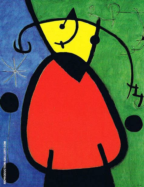 Break Of Day 1968 By Joan Miro Oil Painting Reproduction