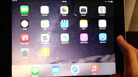 Updating To Apples Ios 8 On Ipad Youtube