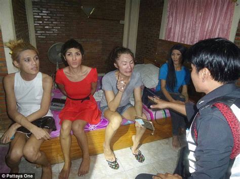 Four Thai Ladybabe Prostitutes Arrested After Brit Businessman Fell To