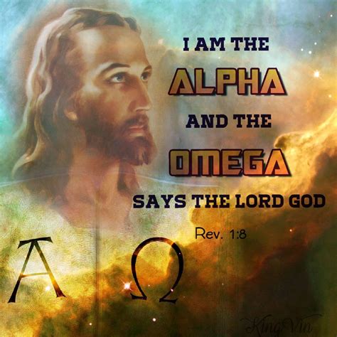 The Alpha And The Omega I Live For Jesus