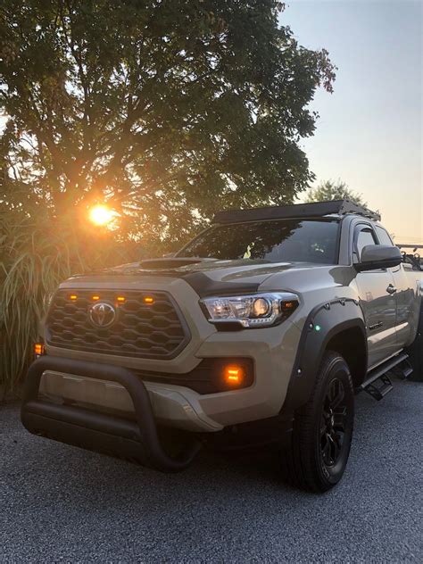 2020 2021 Toyota Tacoma 3d Printed Raptor Style Light Grille Etsy