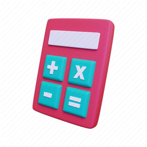 Calculator Math Calculate Accounting Finance Calculation 3d