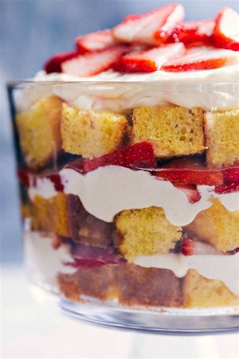 Strawberry Shortcake Trifle Chelseas Messy Apron Strawberry