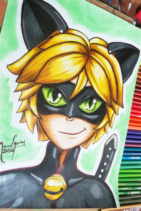 All new episodes are in here! Chat Noir From Miraculous Ladybug 2 by MariAngel-Art on ...