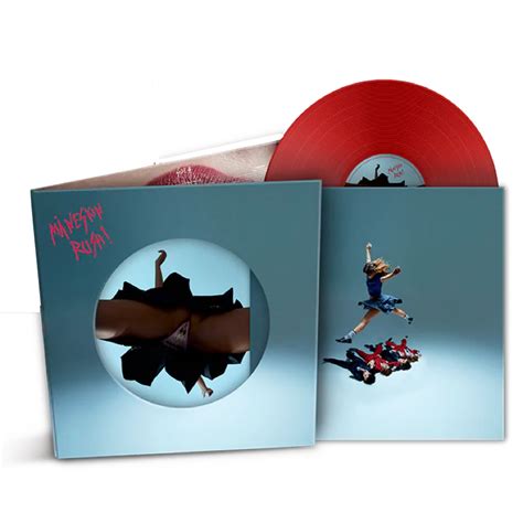 Maneskin Rush Limited Edition Red Vinyl Deluxe Poster