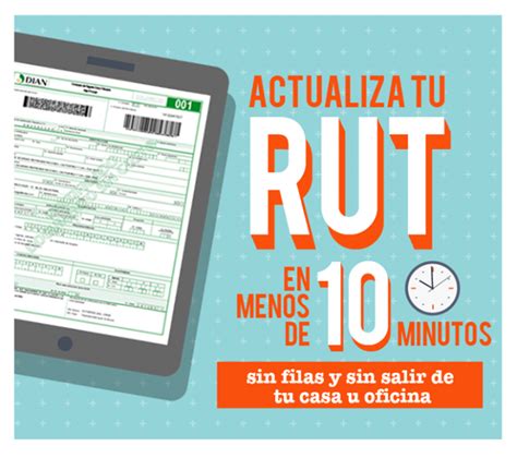 Actualizar El Rut Registro Único Tributario Por Internet En 5 Pasos