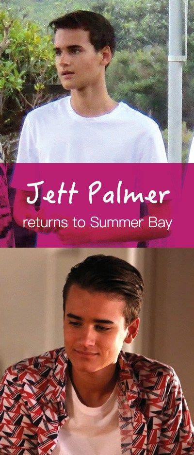 Jett Palmer Will Mcdonald Is Set To Make His Way Back To Summer Bay