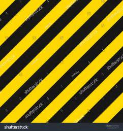 Warning Striped Rectangular Pattern Yellow Black Stock Vector Royalty