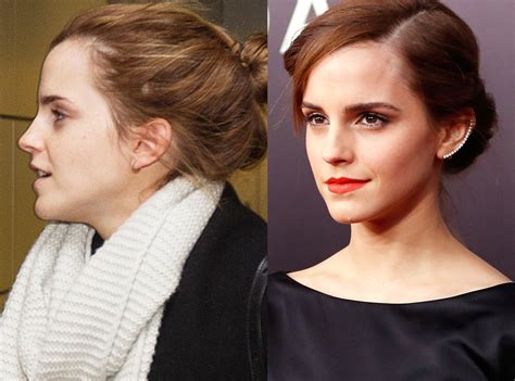 Emma Watson From Stars Without Makeup E News