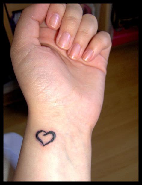 16 Best Simple Heart Tattoos Images On Pinterest Simple Heart Tattoos