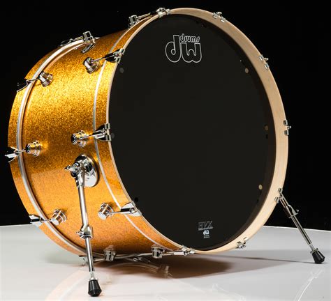 Dw Performance Series 14x24 Bass Drum Gold Sparkle