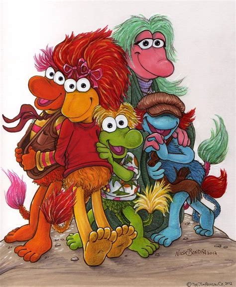 The Fraggle Five By Phraggle On Deviantart In 2020 Art Muppets Baby