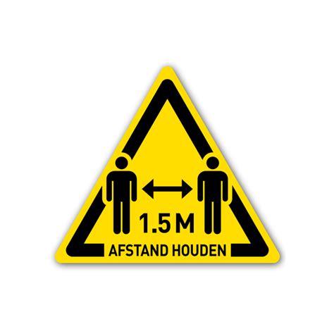 Smaller items are usually measured in milimeters as it is a more accurate measurement. Bord afstand houden - houd 1,5 meter afstand sticker of bord