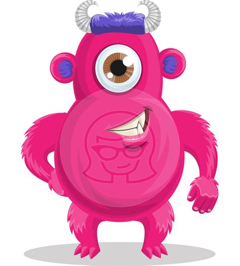 Cute Monster Cartoon Character Graphicmama