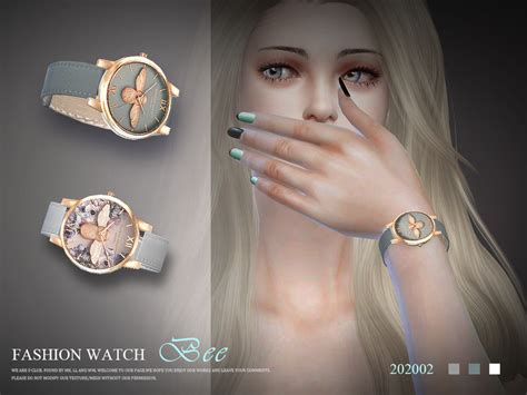 Female And Male Watch Collection The Sims 4 P1 Sims4 Clove Share Asia