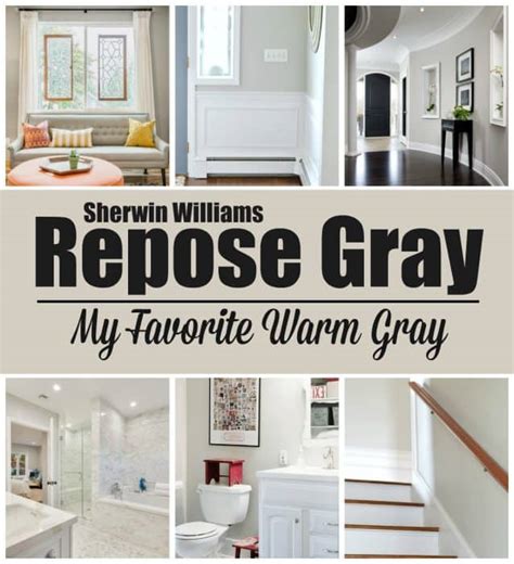 Paint Colors Repose Gray By Sherwin Williams Wife In Progress
