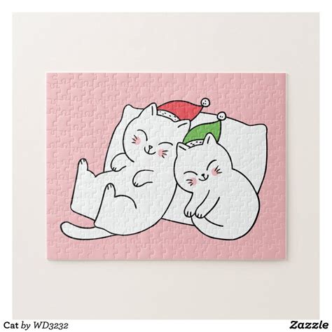 Another gift that would brighten their do you prefer to custom create your own puzzle? Cat Jigsaw Puzzle | Zazzle.com | Cat jigsaw puzzle, Jigsaw ...