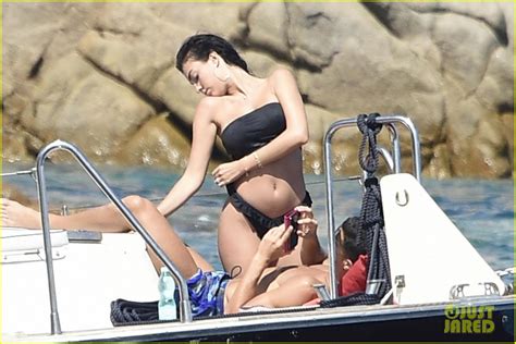 Cristiano Ronaldo And Girlfriend Georgina Rodriguez Bare Their Hot Bodies In Sardinia Photo