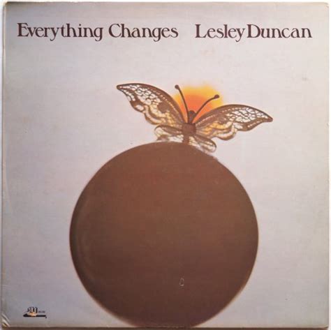 Lesley Duncan Everything Changes Uk Matrix 1 Disk Market