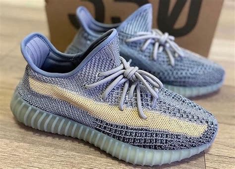 The yzy foam runner mx cream clay features injected eva foam to provide lightweight durability. adidas Yeezy Boost 350 V2 Ash Blue Release Date - Sneaker ...