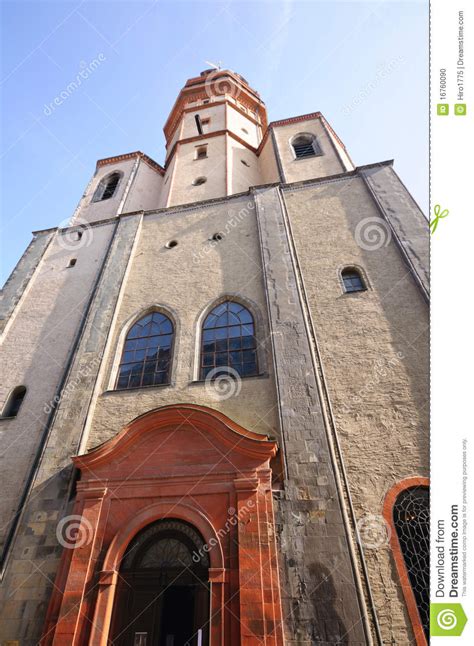 St Nicholas Church Leipzig Germany Stock Photo Image Of Church