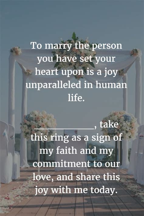 Maybe you would like to learn more about one of these? 22 Examples About How to Write Personalized Wedding Vows - Page 2