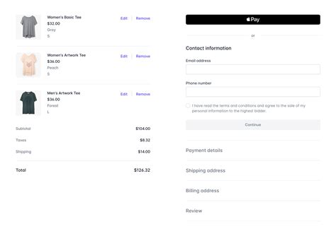 Checkout Forms Official Tailwind CSS UI Components