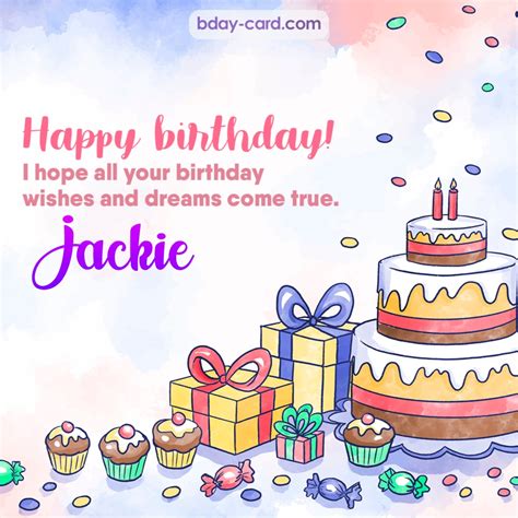 Birthday Images For Jackie 💐 — Free Happy Bday Pictures And Photos