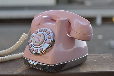 Pink Vintage Phone Retro Phone Vintage Phones Old Phone
