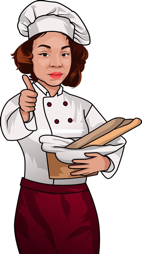 Clipart Female Chef Clipart Stunning Free Transparent Png Clipart