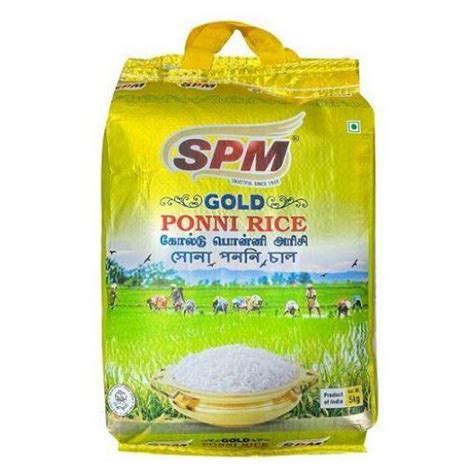 Spm Gold Ponni Rice 5kg Amman Household Supplies Pte Ltd