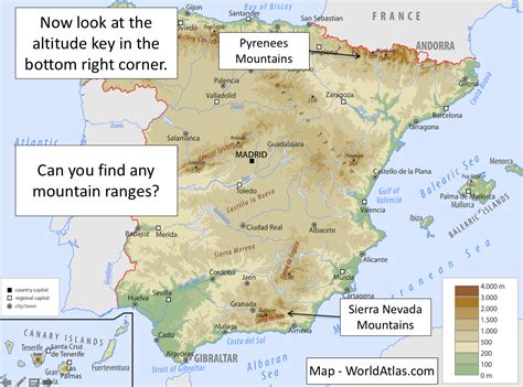 Identifying The Human And Physical Features Of Spain Exploring Spain
