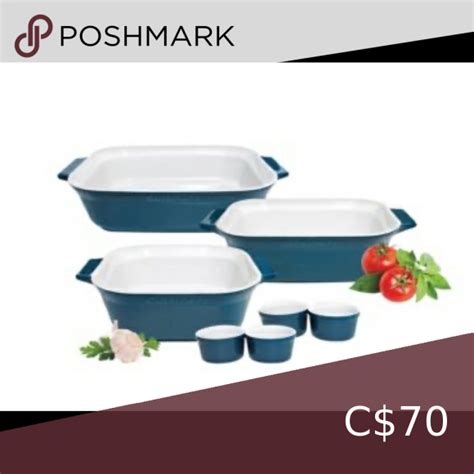 This one seems to keep the brand's reputation. Cuisinart ceramic bakeware set 7pcs - brand new NWT in ...