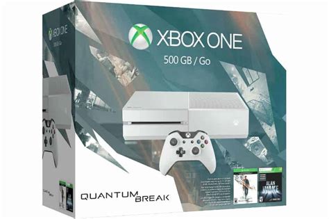 Xbox One 500gb White Console Special Edition Quantum Break Bundle