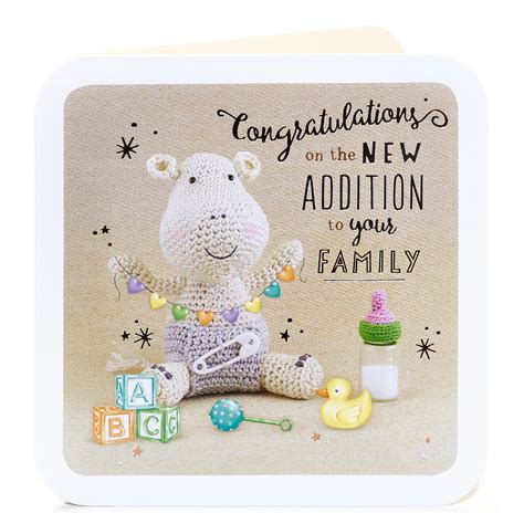 Buy New Baby Card Congratulations On The New Addition For Gbp 099