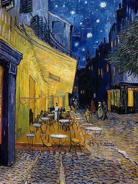 Cafe Terrace At Night Van Gogh Vincent