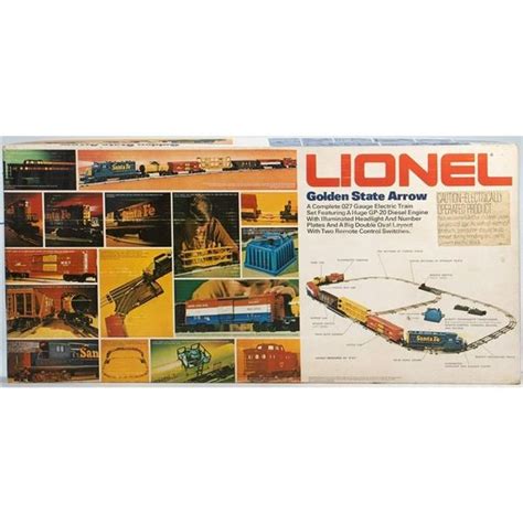 Lionel 6 1388 Golden State Arrow Set With Santa Fe Diesel Locomotive