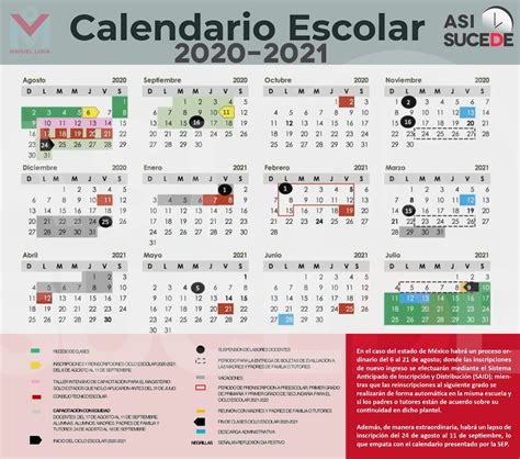 Para conocer los festivos de cualquier otro. Presentan Calendario Escolar 2020-2021