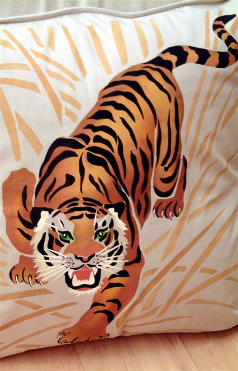 Large Tiger Stencil Henny Donovan Motif Large Tiger Stencil