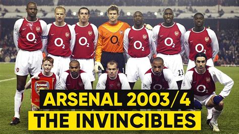 Arsenal Road To Pl Victory 200304 The Invincibles Youtube
