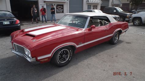 1970 Olds 442 Convertible Very Solid Older Restoration Nice Driver