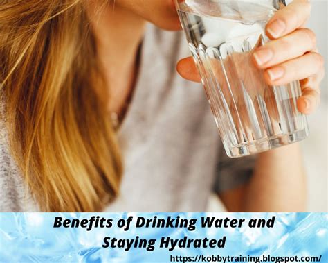 Science Based Health Benefits Of Drinking Water And Staying Hydrated