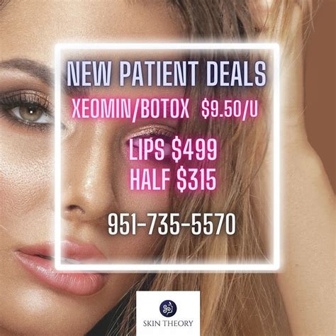 New Patient Specials At Skin Theory Aesthetics Facebook