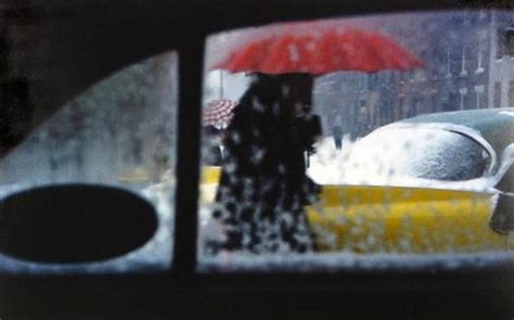 Saul Leiters Retrospective Opens In London Saul Leiter Red Umbrella