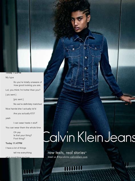 New Calvin Klein Jeans Ad Campaign Inspired By Sexting