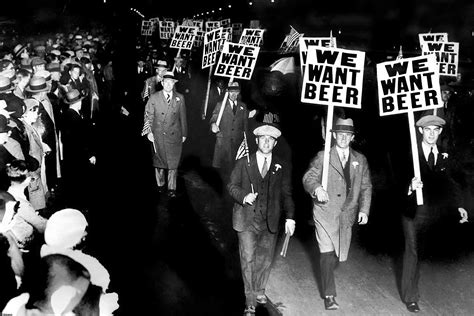 1932 We Want Beer Protest Against Prohibition 18th Amendment Etsy