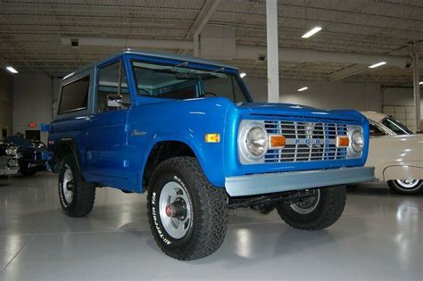 1974 Ford Bronco Ellingson Motorcars Classic Ford Bronco 1974 For Sale