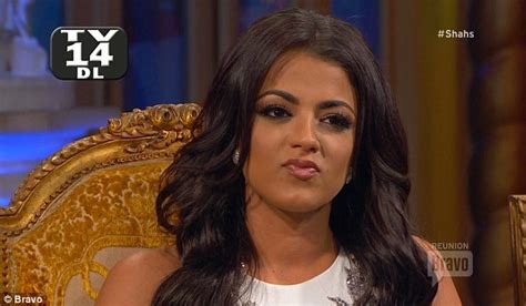 Shahs Of Sunset S Golnesa Gharachedaghi Admits She Lied About Reza Farahan Having A Sex Tape